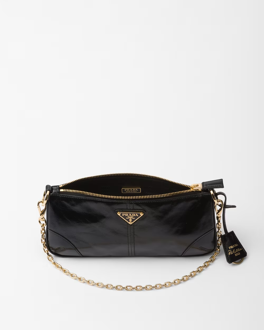 Prada Re-Edition 2002 medium leather shoulder bag